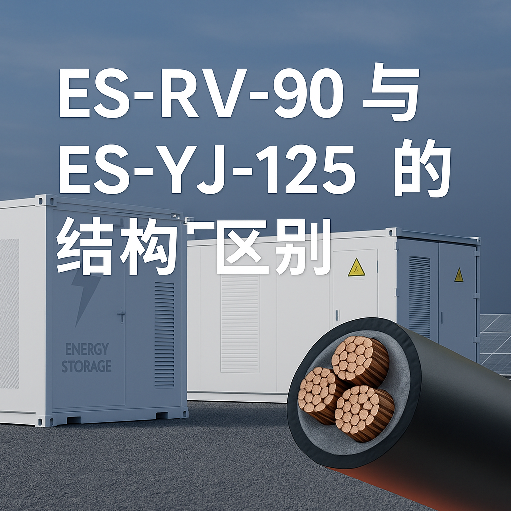 ES-RV-90 和 ES-YJ-125 的结构有什么区别？