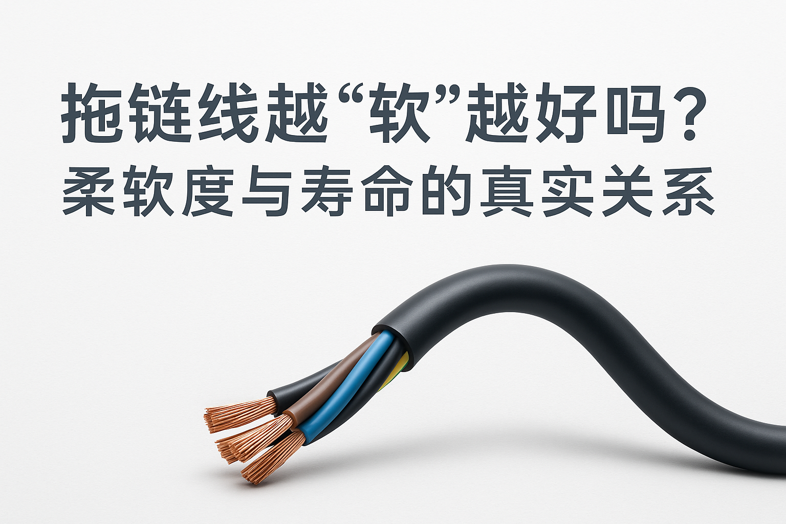 拖链线越“软”越好吗？柔软杜纂寿命的真实关系